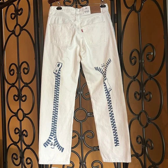 LEVI’S 501 90’s Crazy Legs Summer of Love Collection - Picture 3 of 16